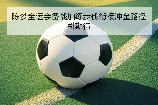 陈梦全运会备战加练步伐衔接冲金路径引期待